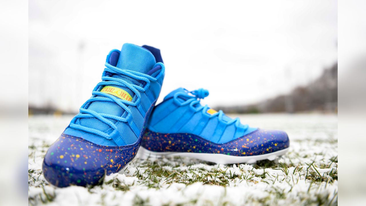 Joe Haden Supports the Special Olympics with Custom Jordan Cleats