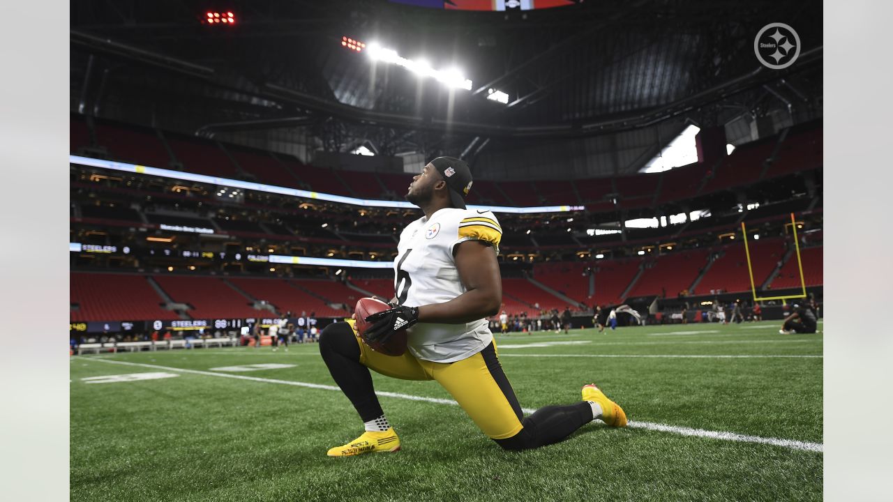 ATLANTA, GA – DECEMBER 04: Pittsburgh punter Pressley Harvin III