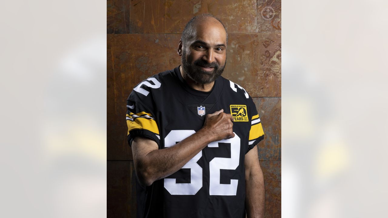 Franco Harris No. 32 Pittsburgh Steelers Football 8x10 Color Photo III -  Juicy Lucy's Steakhouse