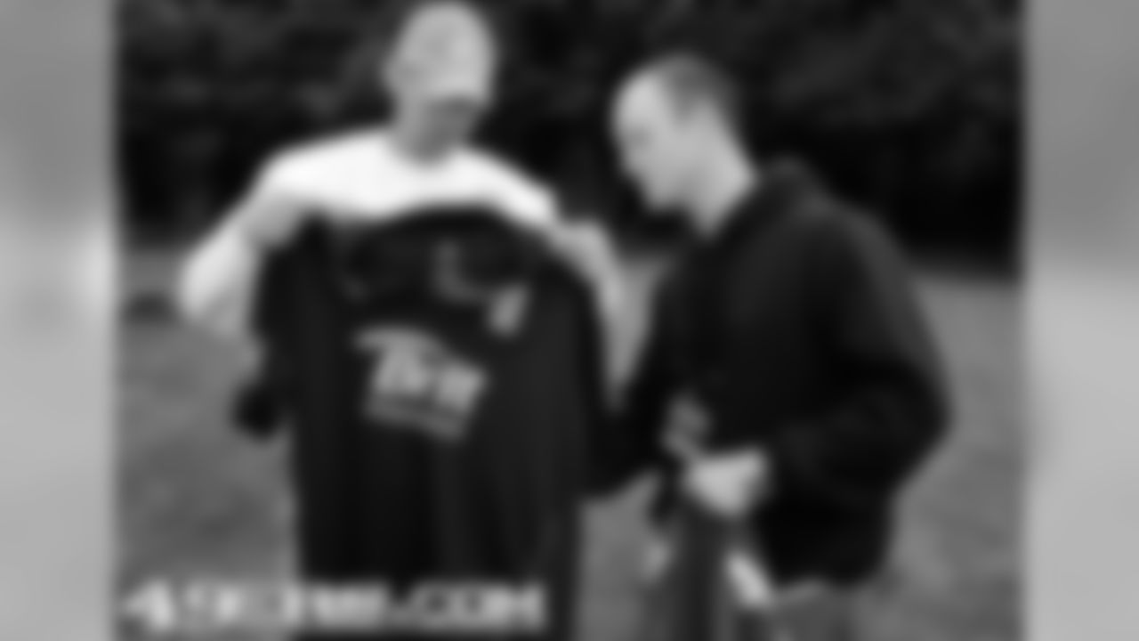 P Andy Lee and English cricket player Jonathan Trott