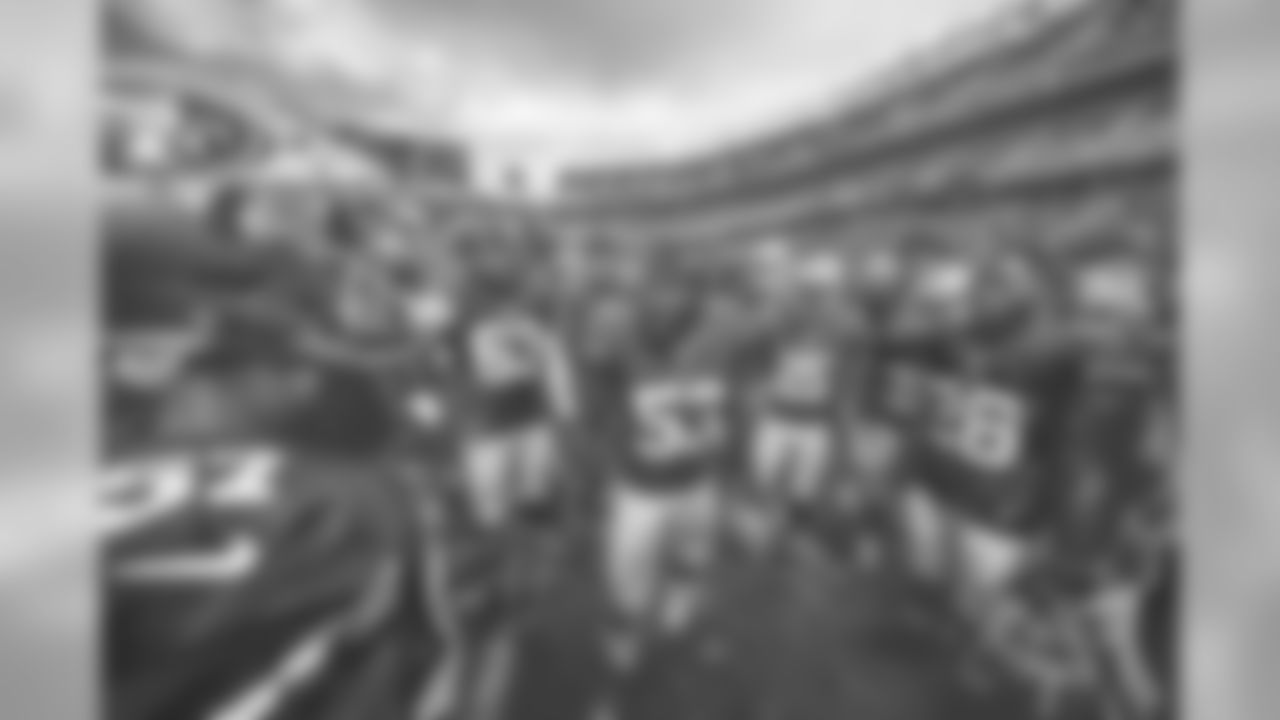 Bowman psyches up his teammates.