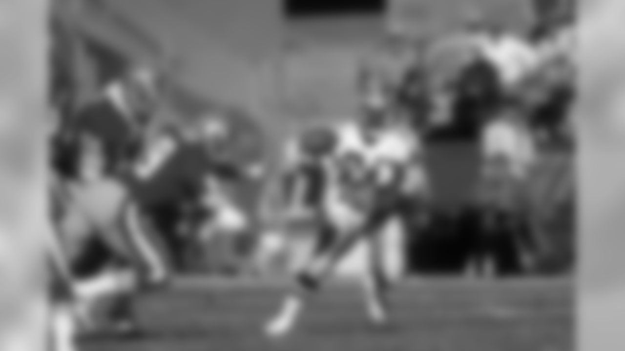 1987 -- Saints wideout Donte Hilliard.