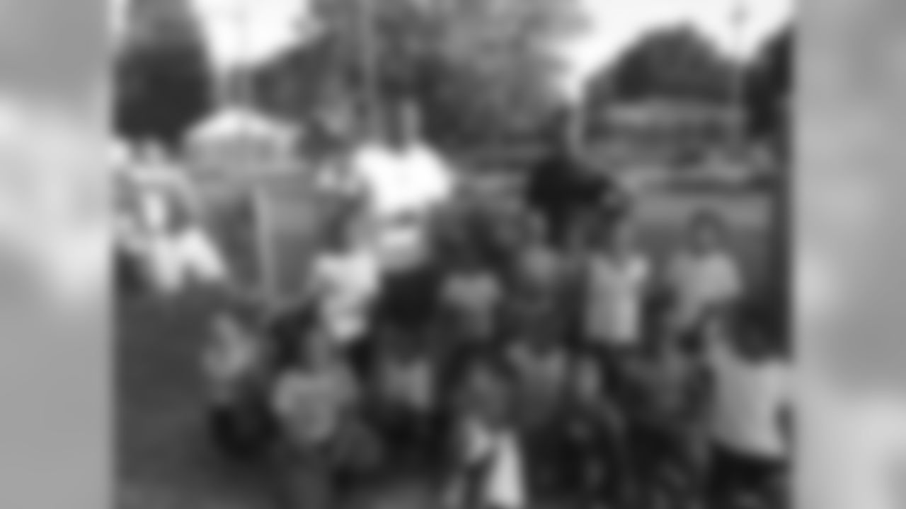 Aaron Burbridge at a community event