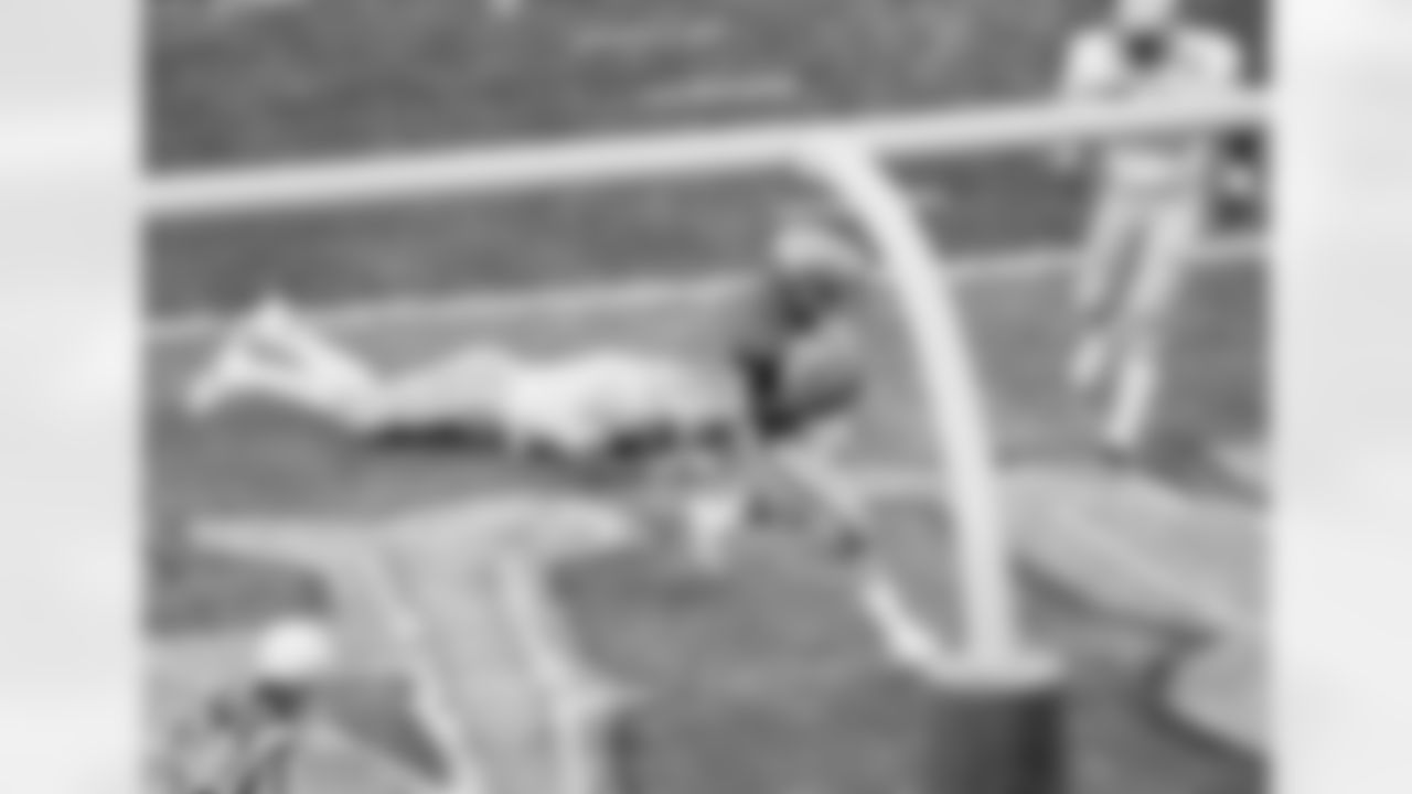 One of Solomon's 48 career touchdowns.