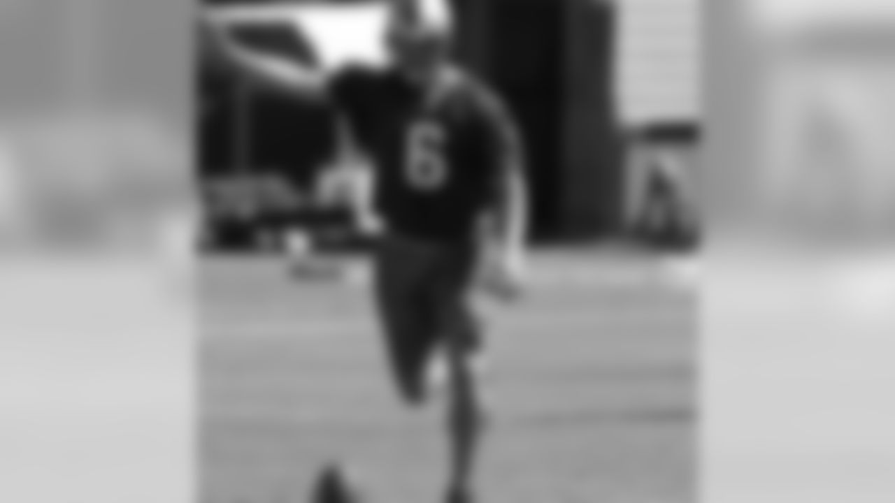 K Joe Nedney works on his craft