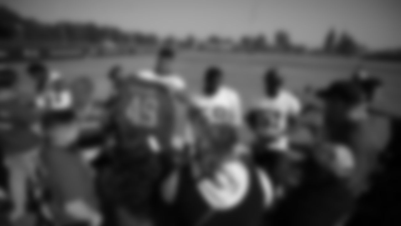 WR Emmanuel Sanders, CB K'Waun Williams, DL Arik Armstead, LB Christian Sam and LB Azeez Al-Shaair