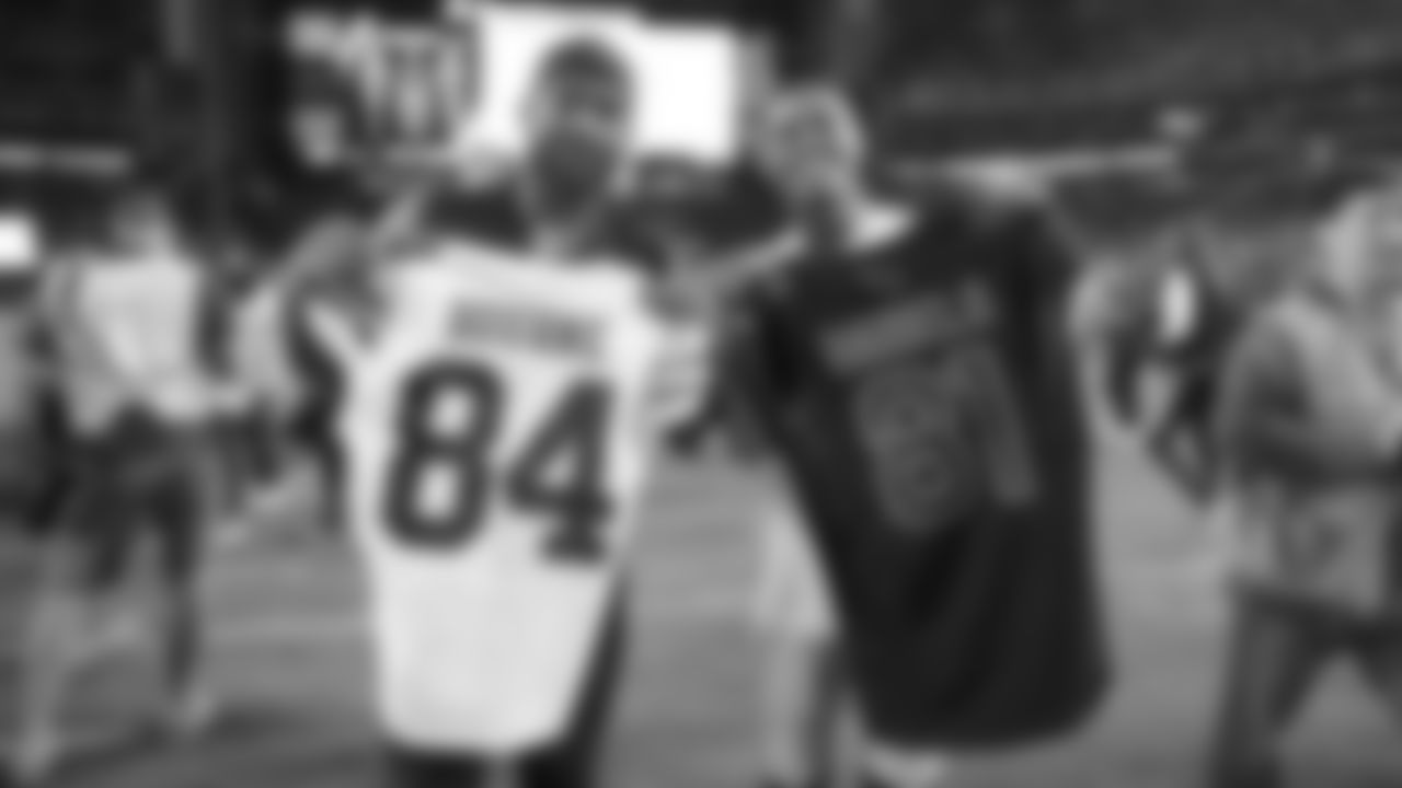 WR Kendrick Bourne and Cardinals TE Darrell Daniels