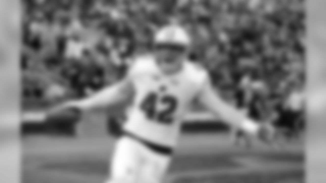 The brother of J.J. and Derek Watt started just one year at linebacker for the Badgers. He is a stand-up edge defender but he's also used as a walk-around blitzer at times. He has a tall, athletic frame for the position and is a really fun study on tape. As a pass rusher, he has a very quick first step and his hands are outstanding. He doesn't generate much power with his bull rush but he's very adept at swiping away opposing hands and closing quickly to the quarterback. He plays every snap at maximum speed and effort. Against the run, he uses his length to stack and shed tight ends routinely and his speed-effort combination is very effective on the backside. Overall, Watt doesn't have a lot of starting experience, but he could develop into an outstanding 3-4 outside linebacker at the next level.