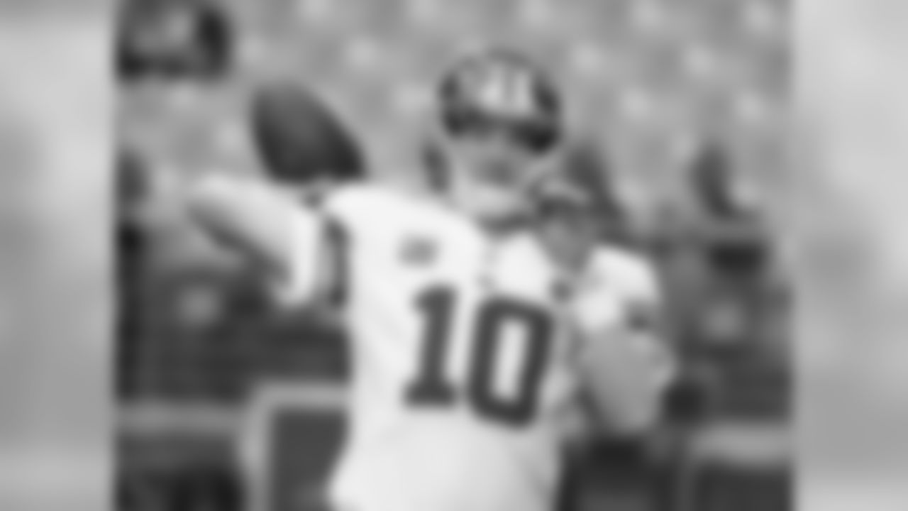 New York Giants quarterback Eli Manning