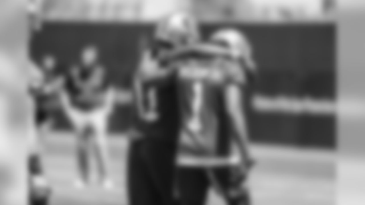WR Marquise Goodwin and WR Victor Bolden Jr.