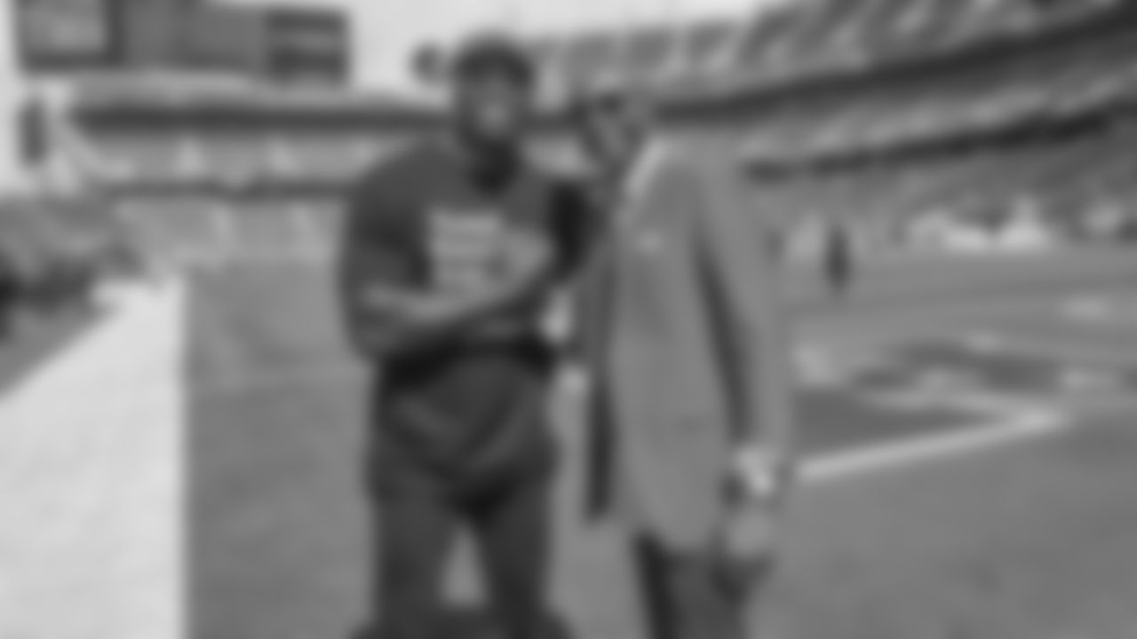 Titus O'Neil and Jerry Rice