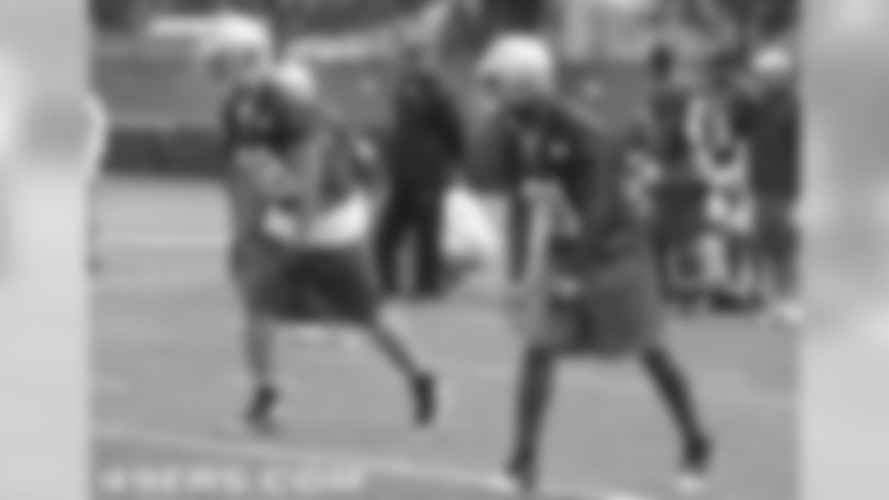 TE Tony Curtis and WR Brandon Jones