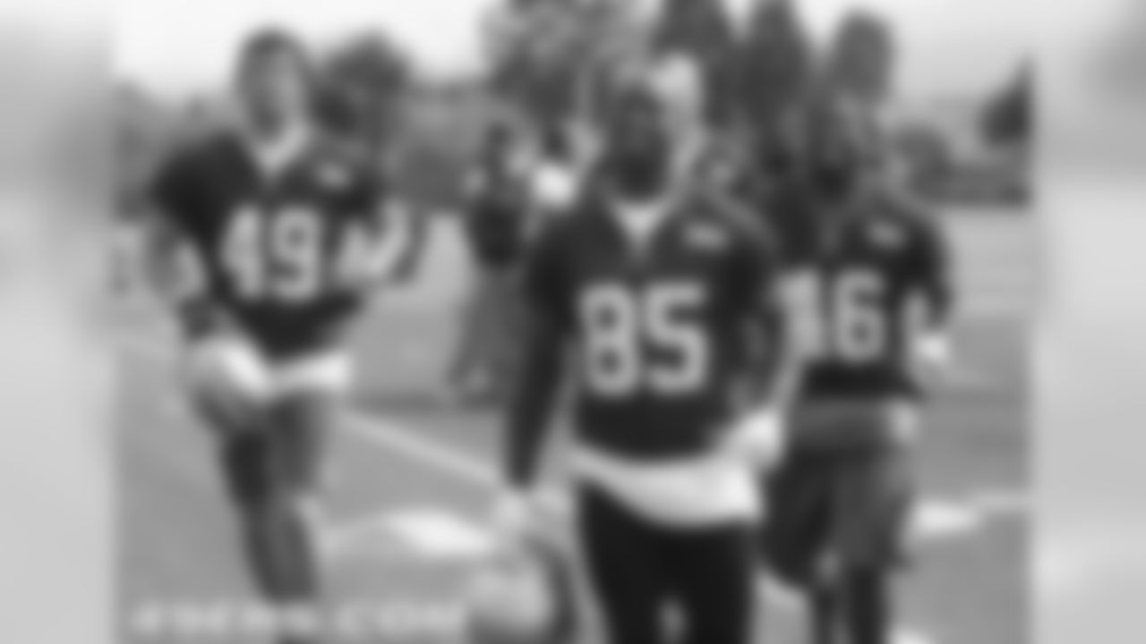 TE Joe Jon Finely, TE Vernon Davis and TE Delanie Walker