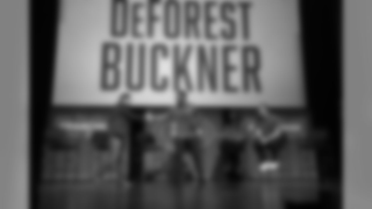 DL DeForest Buckner, CB Richard Sherman and T Joe Staley