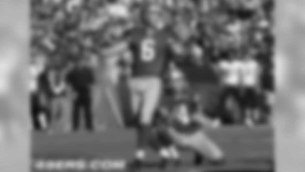Nedney watches as another field goal sails through the uprights.
