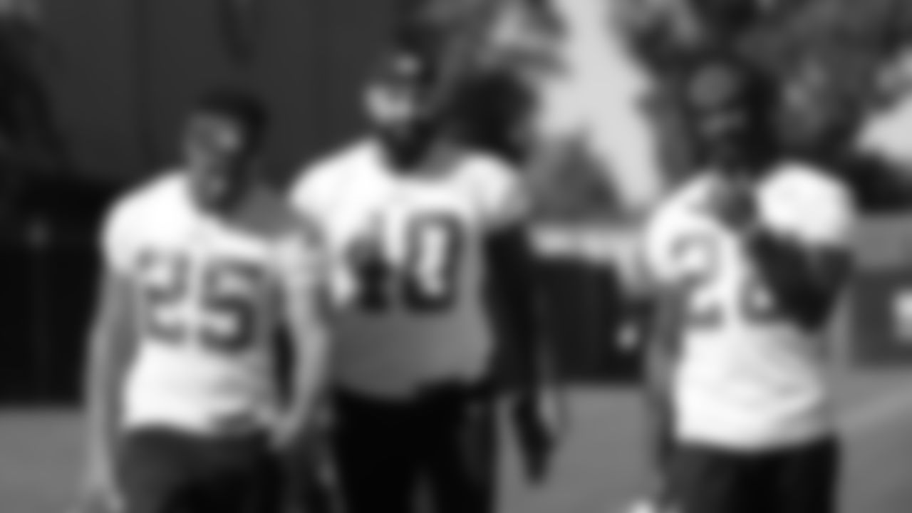 RB Elijah Mitchell, FB Josh Hokit, RB Trey Sermon