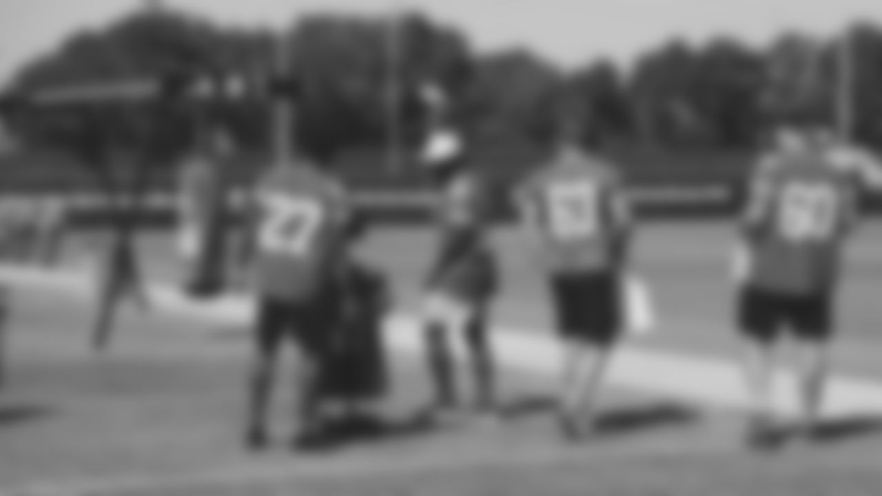CB Dontae Johnson, LB Azeez Al-Shaair, OL Ben Garland and OL Daniel Brunskill