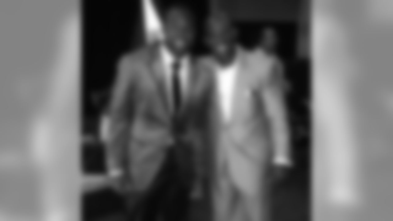 Torrey Smith with Deion Sanders