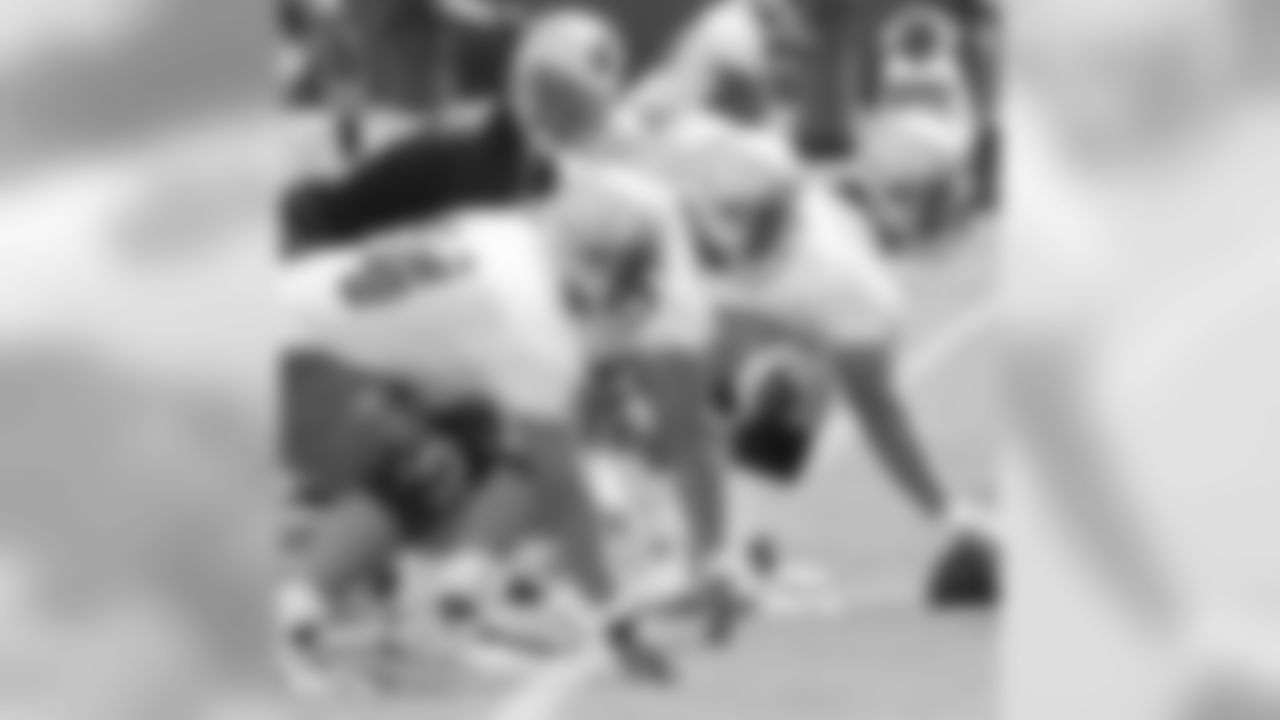 QB Alex Smith with his offensive line