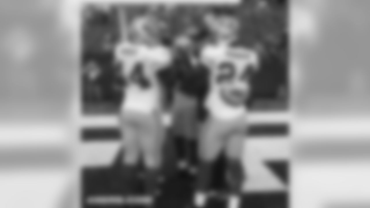 RB's with running backs coach Tom Rathman