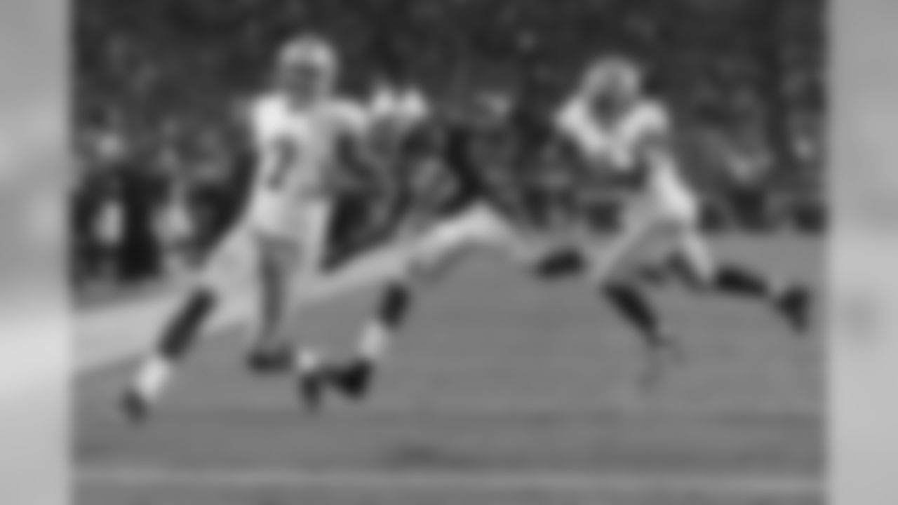Kaepernick scored on a 4-yard touchdown run in Week 10 vs. Arziona Cardinals.