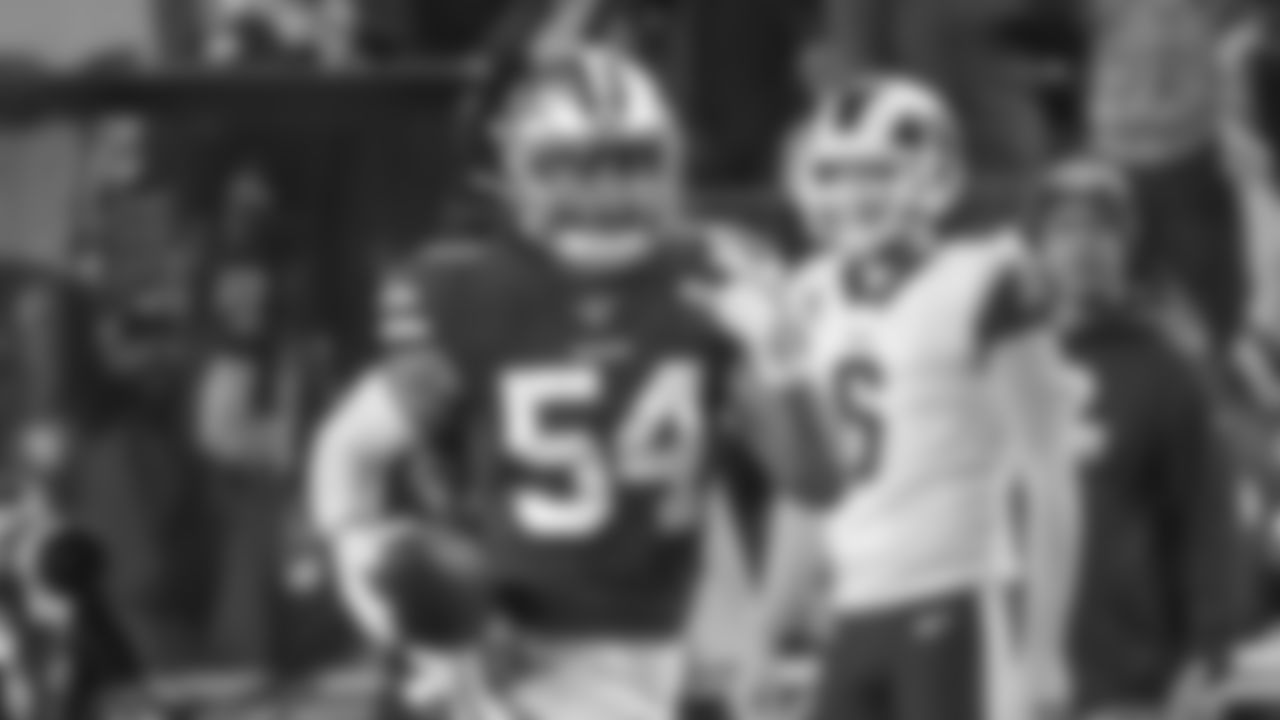 LB Fred Warner
*Warner was placed on the COVID reserve list earlier this week. According to the team, The Reserve/Covid-19 List is for a player who either tests positive or has been quarantined after having been in close contact with an infected person. Clubs may not disclose whether the player is in quarantine or is positive for COVID-19.