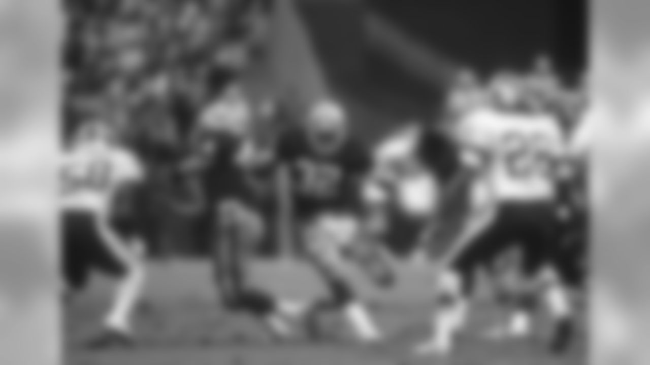 1993 -- 49ers running back Ricky Waters.