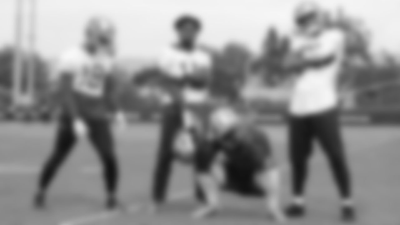 WR Dante Pettis, WR Marquise Goodwin, WR Kendrick Bourne and WR Jordan Matthews