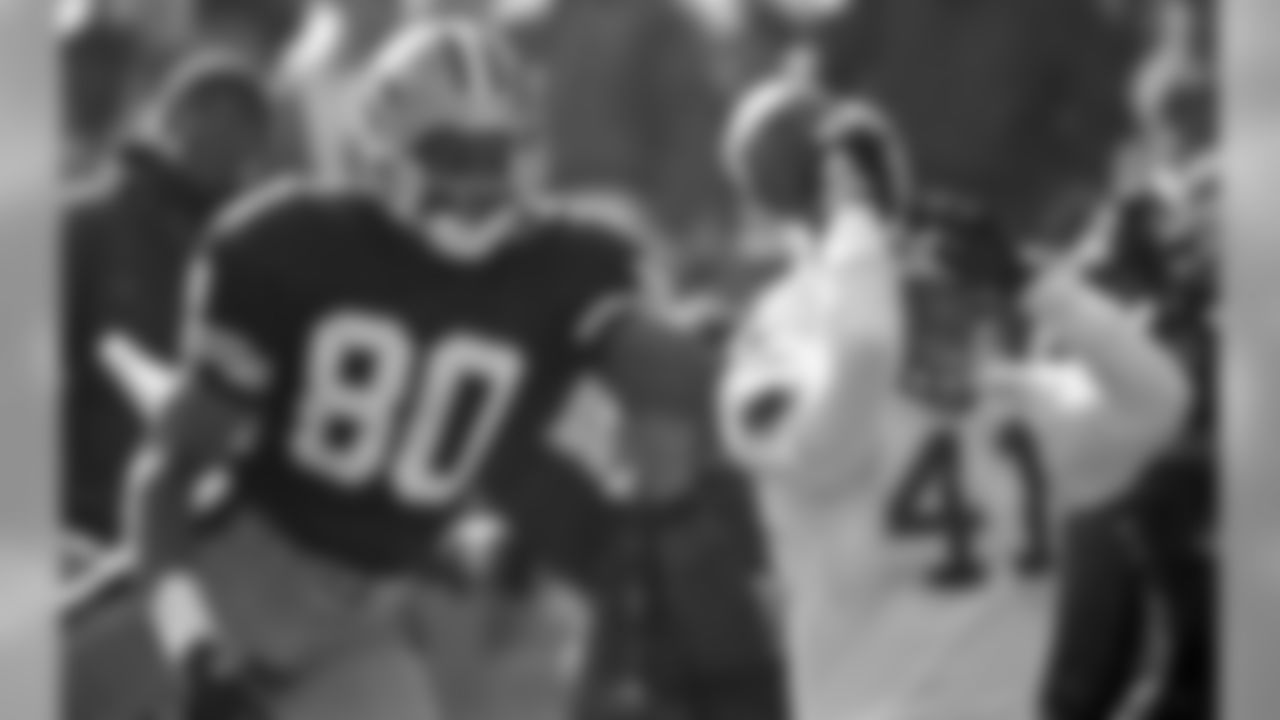 1990 -- 49ers wideout Jerry Rice.