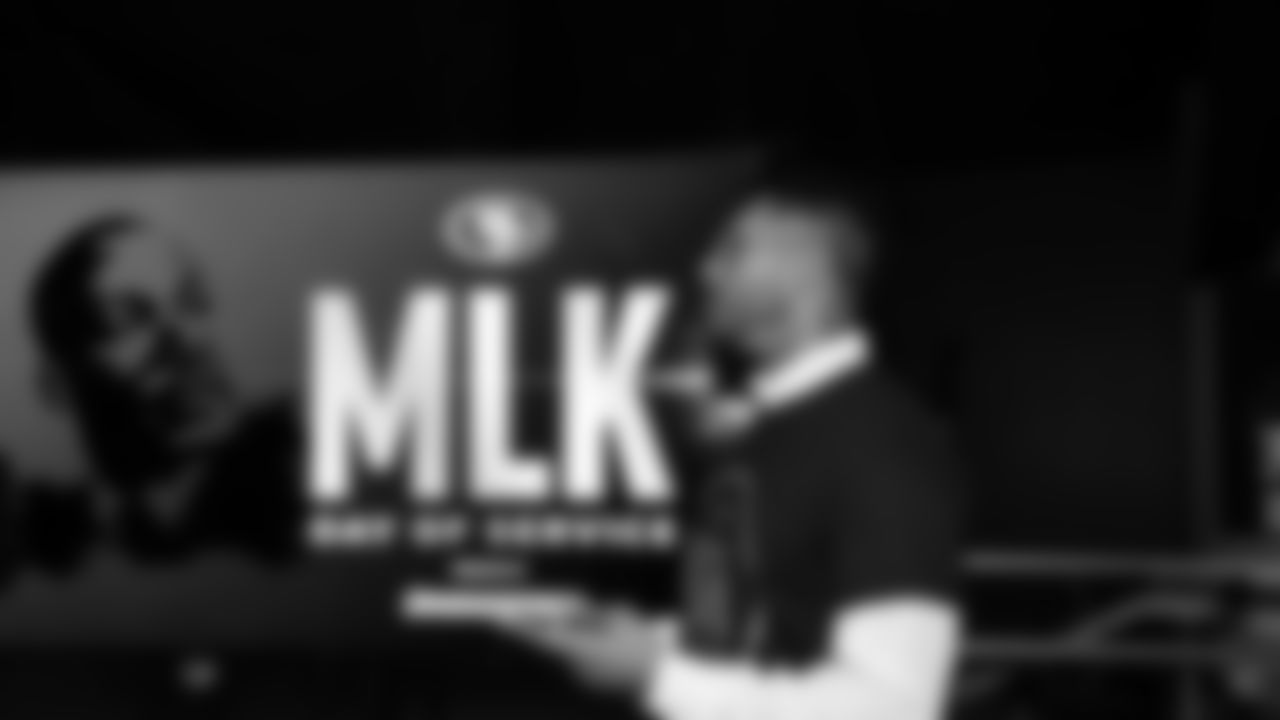 49ers MLK Day of Service Presented by Bridgestone