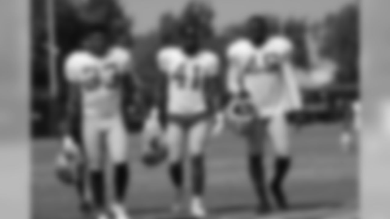 RB Jeremy McNichols, RB Jeff Wilson and FB Malcolm Johnson
