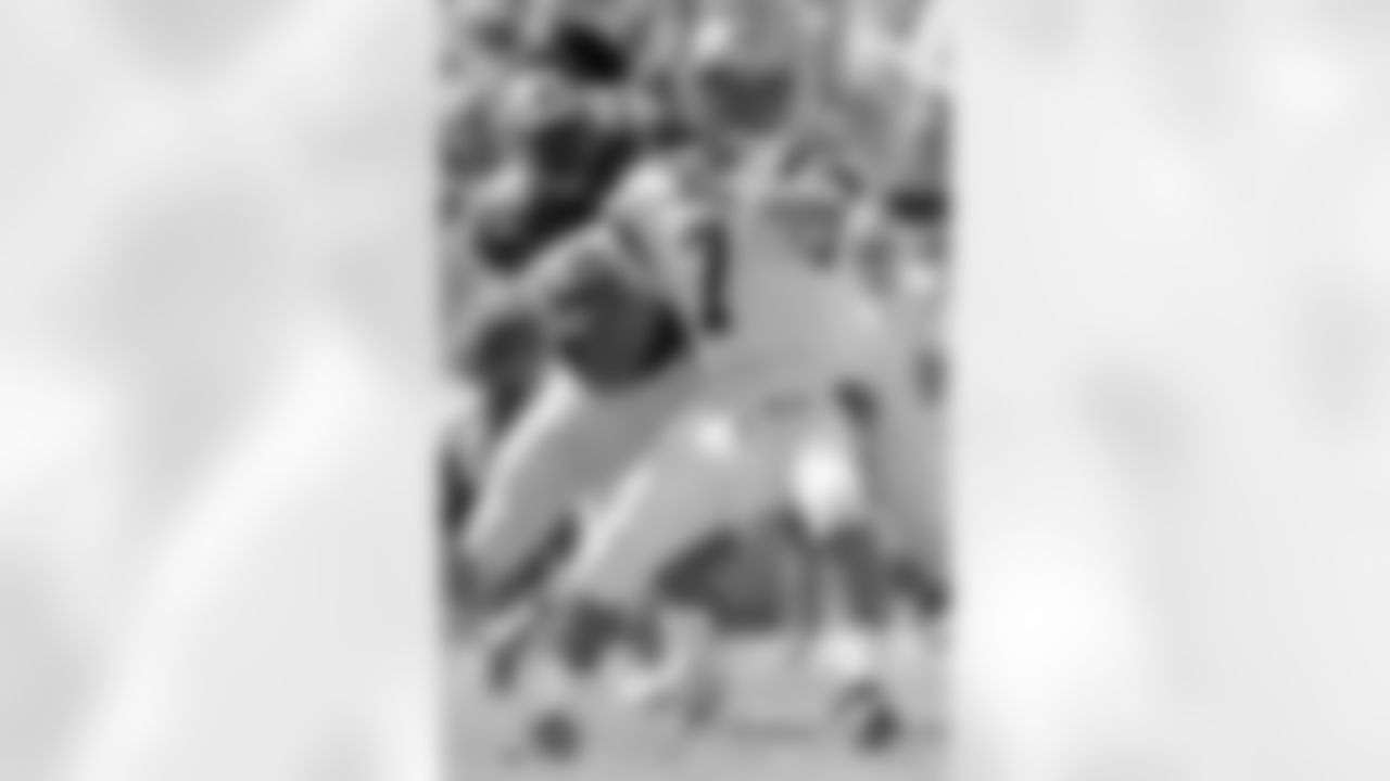 1996 -- Panthers quarterback Steve Beuerlein.