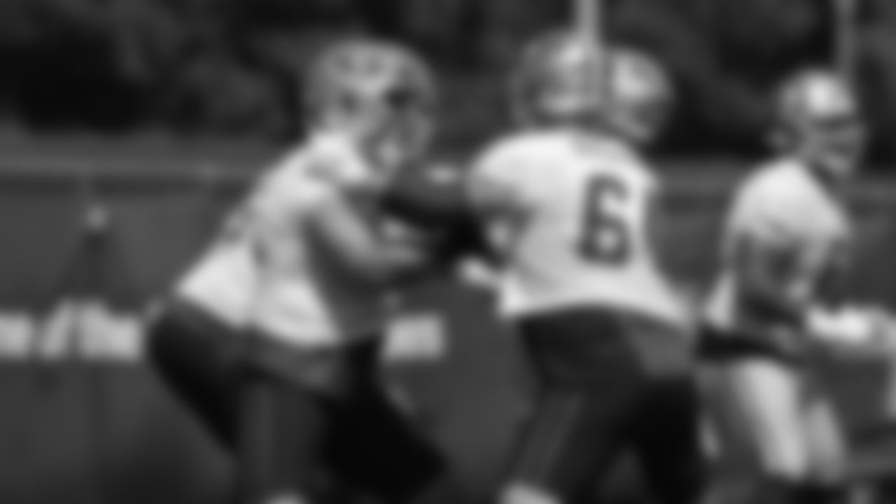 C Alex Mack, OL Jake Brendel