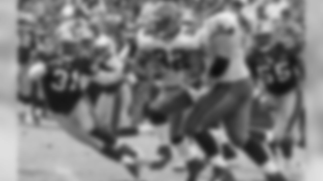 2003 -- Bucs running back Michael Pittman.