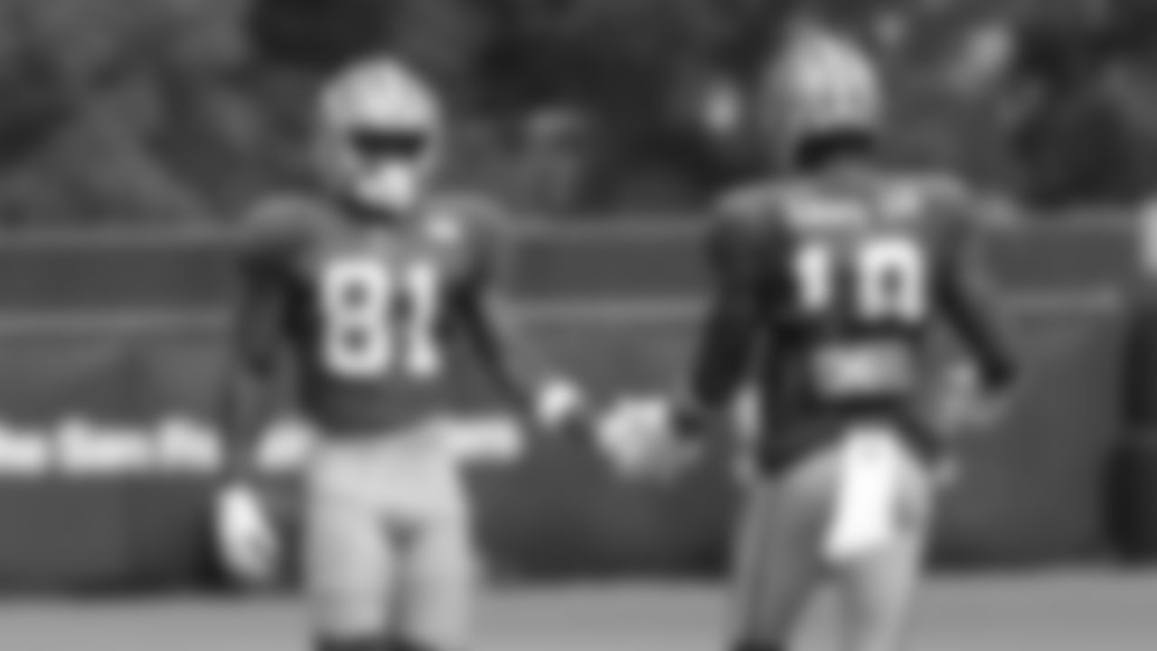 WR Trent Sherfield, WR Mohamed Sanu Sr.