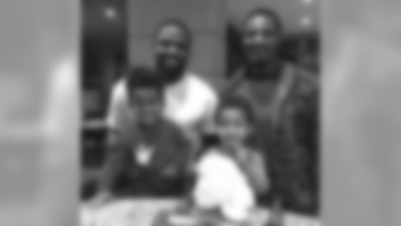 Torrey Smith with Adam Jones