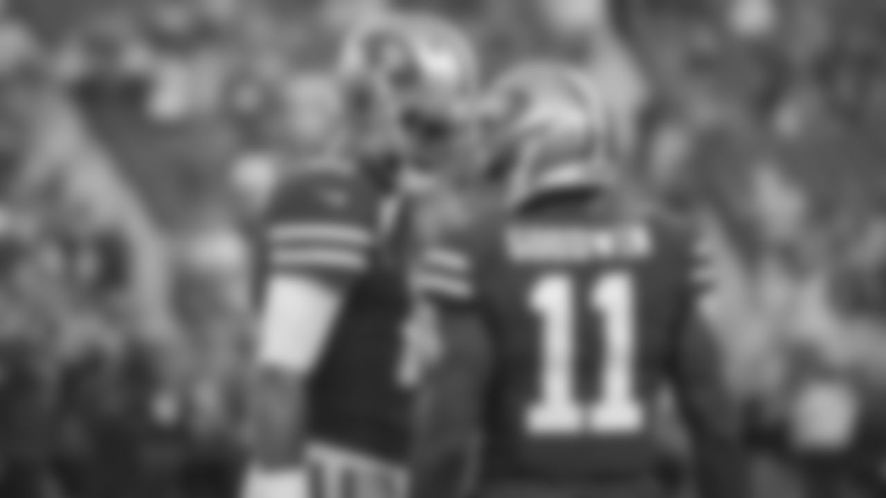 QB Jimmy Garoppolo and WR Marquise Goodwin