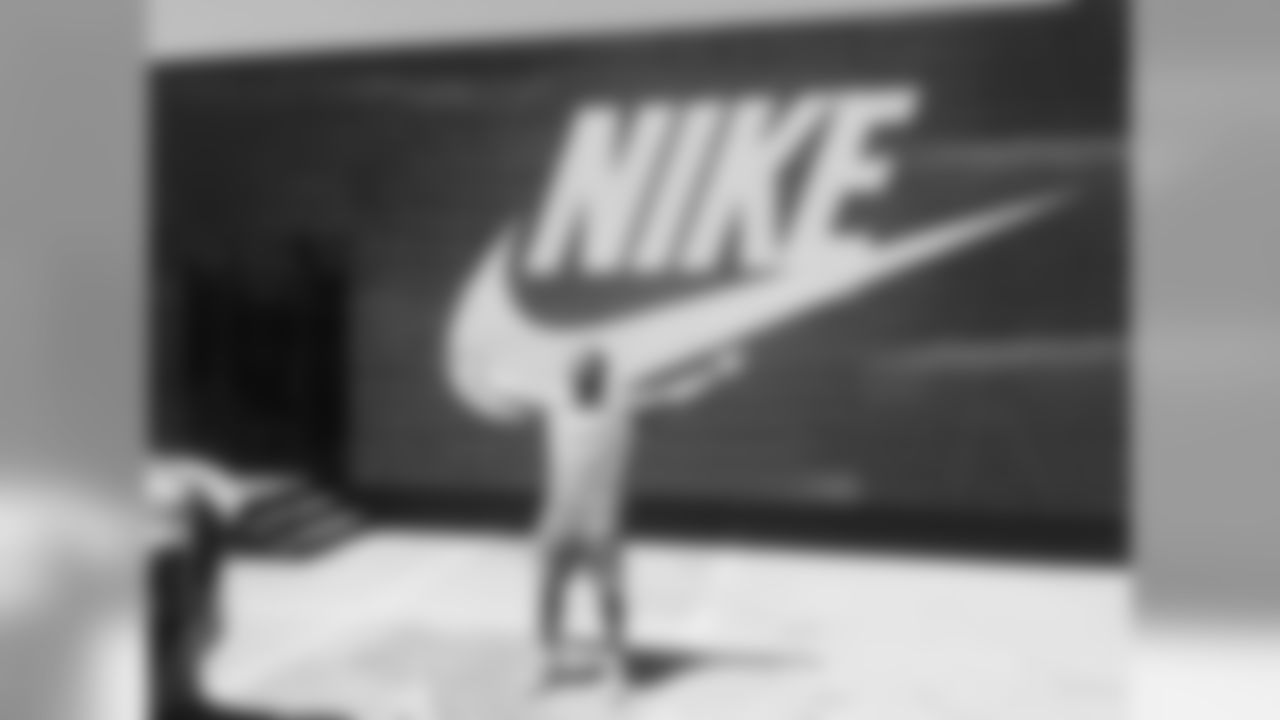 Bowman at the Nike SNKRS Box in San Francisco