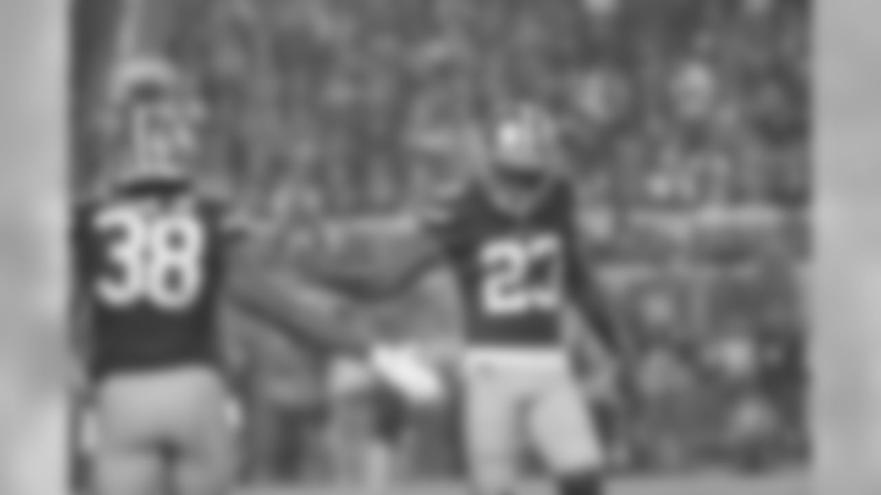 CB Ahkello Witherspoon and DB Antone Exum Jr.