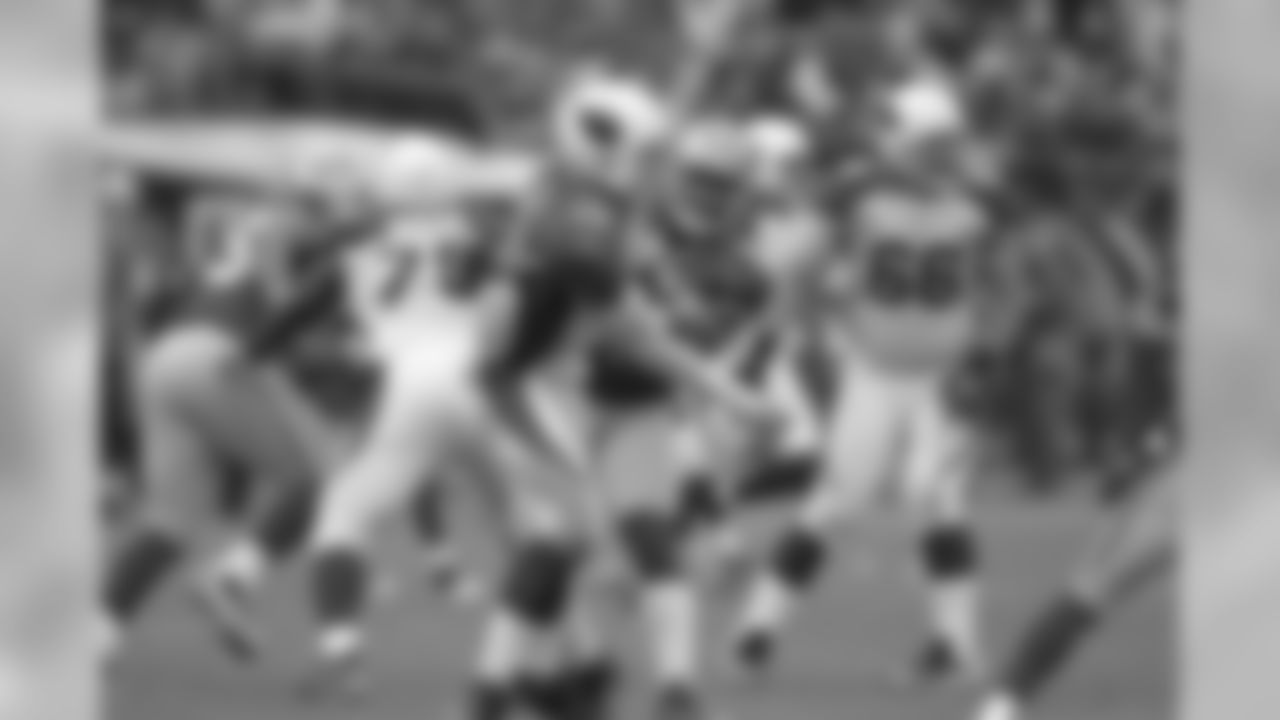 2010 -- 49ers linebacker Takeo Spikes.