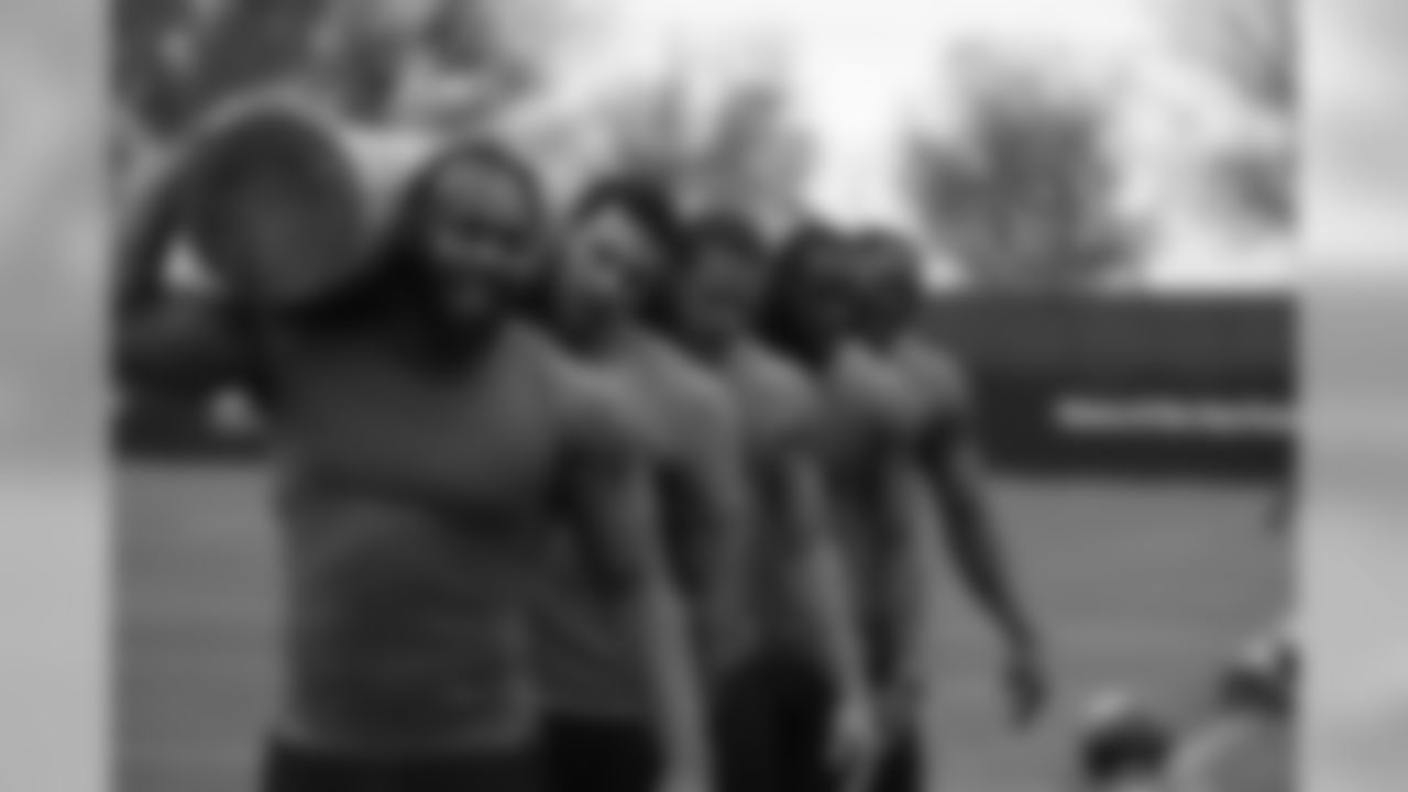 LB Dekoda Watson, Offensive Quality Control Taylor Embree and LB Mark Nzeocha