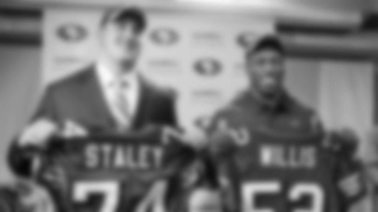 T Joe Staley and LB Patrick Willis