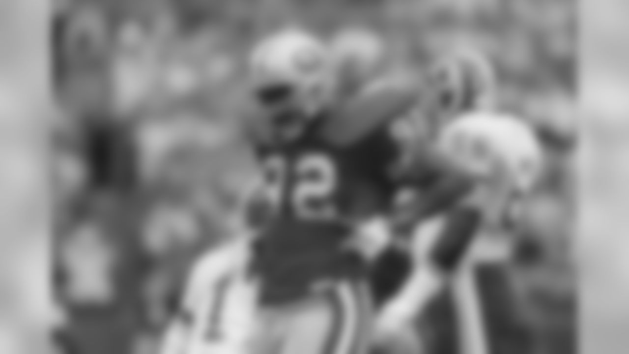 1993 -- 49ers pass-rusher Tim Harris.