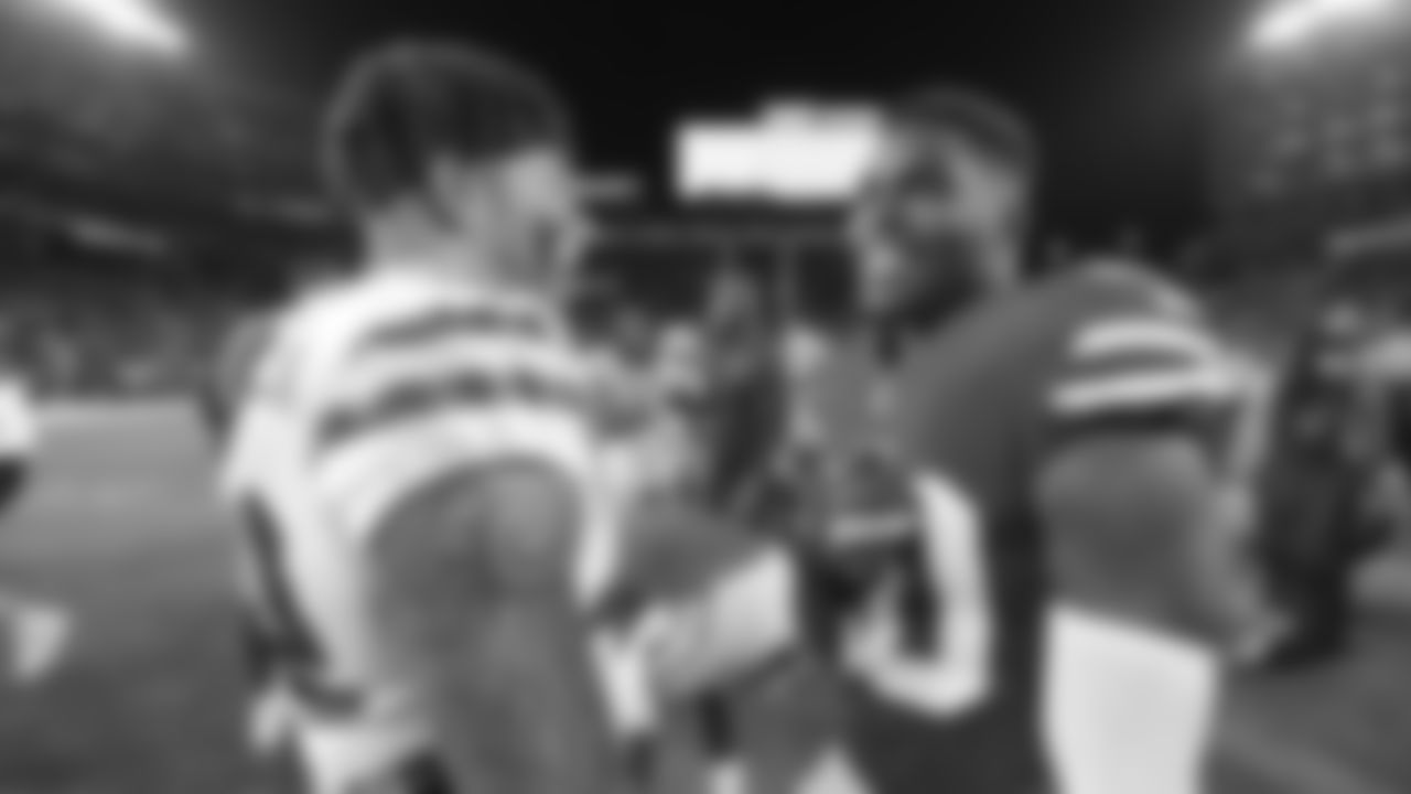 DB Jimmie Ward and Green Bay Packers CB Jaire Alexander