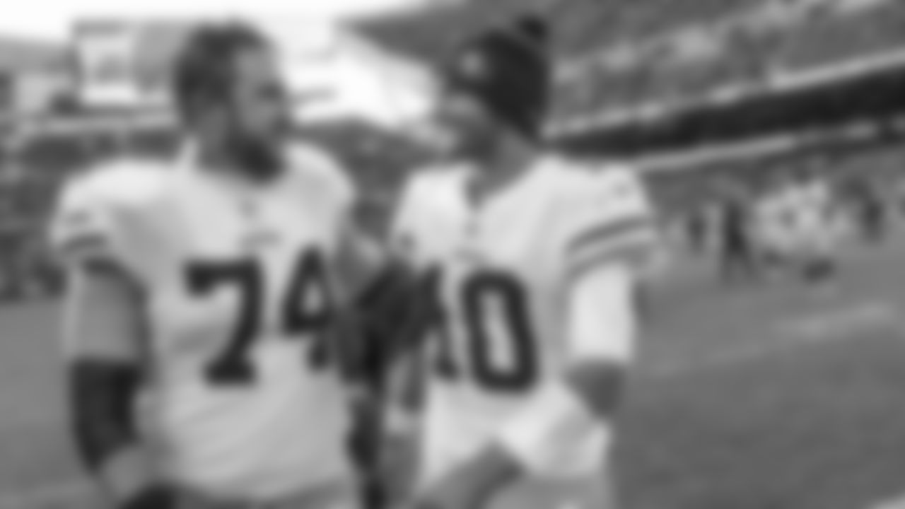 T Joe Staley and QB Jimmy Garoppolo