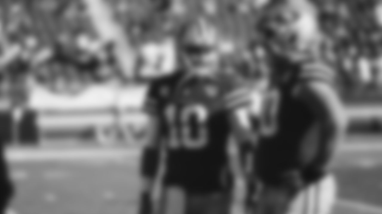 QB Jimmy Garoppolo, C Alex Mack