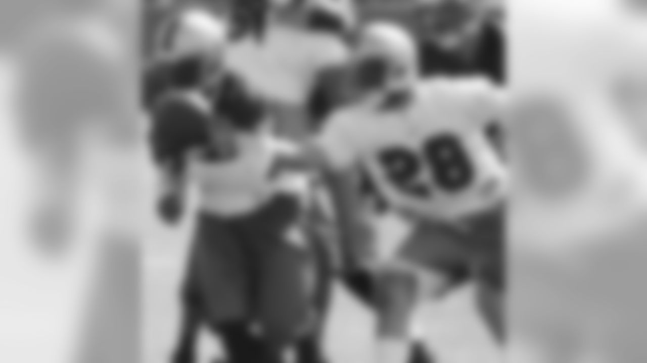 S Keith Lewis forces a fumble