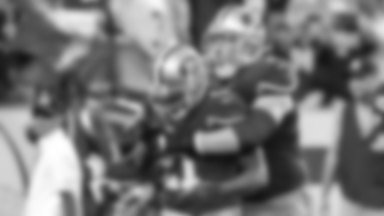 T Joe Staley and RB Frank Gore