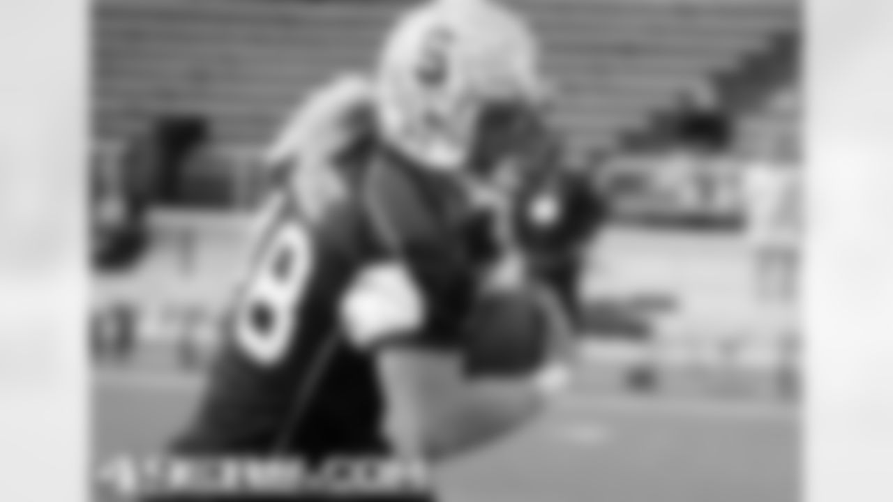 Stanford RB/LB Owen Marecic of the North team