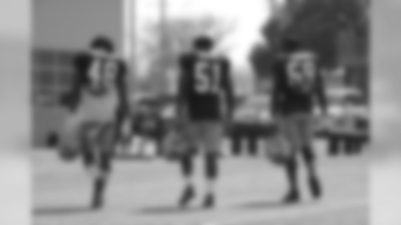 LB Fred Warner, LB Malcolm Smith and LB Korey Toomer